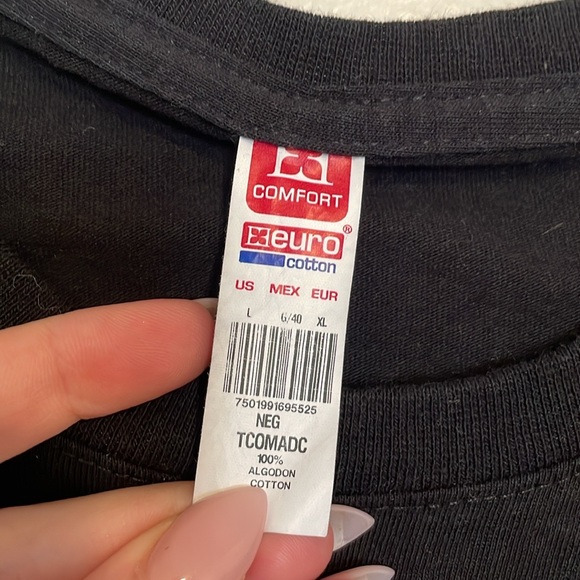 Cancun Mexico Black Short Sleeve Tee with Psychedelic Graphic - Picture 3 of 4